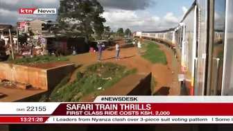 Train rides from Nairobi to Kisumu to ease travel during festivities