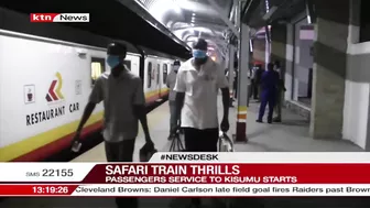 Train rides from Nairobi to Kisumu to ease travel during festivities