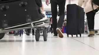 Holiday travel season: Arrive to airport 3 hours before flight for domestic flights