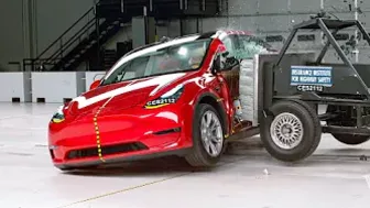 Tesla Model Y crash test