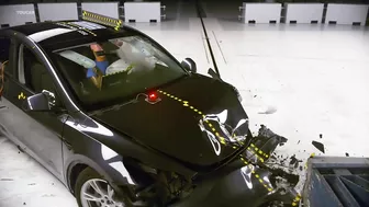 Tesla Model Y crash test