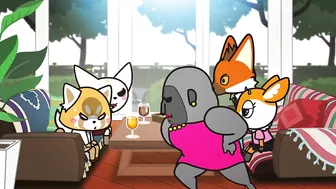 Gori and Okami's Words of Wisdom | Aggretsuko | Clip | Netflix Anime