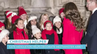 Kate Middleton Shines in New Photos as She Prepares Westminster Abbey for Carol Service | PEOPLE