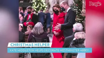 Kate Middleton Shines in New Photos as She Prepares Westminster Abbey for Carol Service | PEOPLE