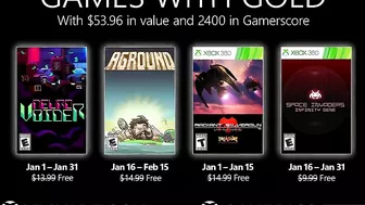 Xbox - January 2022 Games with Gold