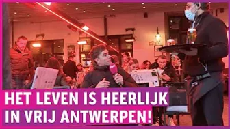 Lockdown? Niet in Antwerpen! 'Iedereen is welkom!'