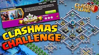 Easily 3 Star the Clashmas Challenge Clash of Clans TH13 COC Challenge 2021