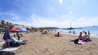 Canary Island DECEMBER 2021 :: BEACH SPAIN Playa Las Americas