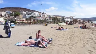 Canary Island DECEMBER 2021 :: BEACH SPAIN Playa Las Americas