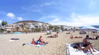 Canary Island DECEMBER 2021 :: BEACH SPAIN Playa Las Americas