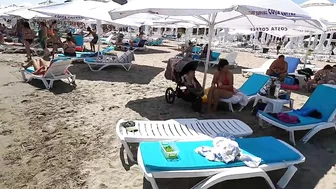 2021 Plaja Tabara Beach 4K Sun Summer Party Fun  Romania Constanta Mamaia Beach.