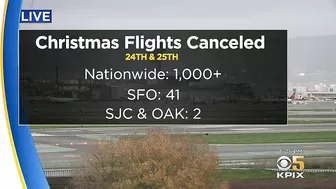 Holiday Travel Nightmare: Staffing shortages amid a surge in COVID cases triggers holiday flight can