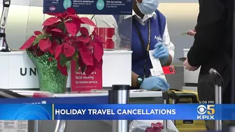 Holiday Travel Nightmare: Staffing shortages amid a surge in COVID cases triggers holiday flight can