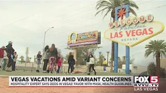 Las Vegas holiday travel still strong amid omicron concerns