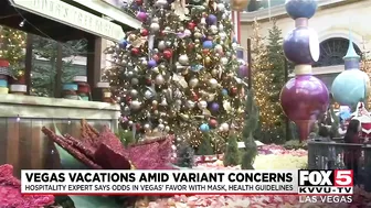 Las Vegas holiday travel still strong amid omicron concerns