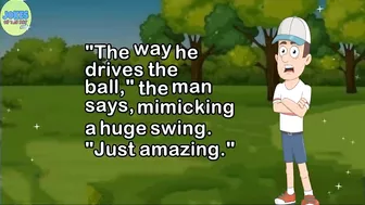 Funny Joke: A man goes to a golf course and tells the club pro he's taught a gorilla to play golf