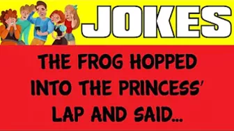 Funny Joke - One Kiss From The Princess And The Frog Will Turn Into A Prince