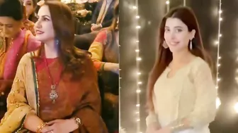 Most Expensive Wedding In Pakistan Of Famous Actress All Celebrities At Wedding