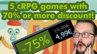 Steam Winter Sale 2021 - 5 Epic CRPG games with 70% or more discount!