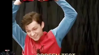 ORIGINAL TOM HOLLAND SPIDER-MAN AUDITION TAPE | No Way Home Avengers Civil War Screen Test