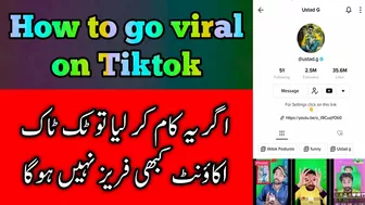 How to go viral on tiktok trending page | How to go in tiktok for you