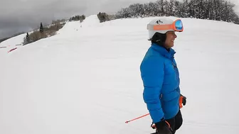 Deb Armstrong's Holiday ski challenge