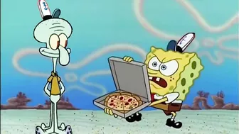 Compilation Trying To Get A Pizza From Spongebob - Compilation #2