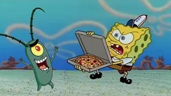 Spongebob Trying To Get A Pizza Mini Compilation #1