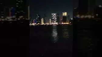 SH:21 Al Mamzar Beach Park Dubai  Night Visuals #Shorts #Shortvideo