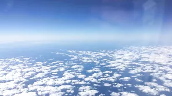 Flying over Miami Beach Florida