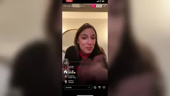 AOC tries hot chip challenge on Instagram live