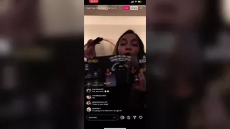 AOC tries hot chip challenge on Instagram live