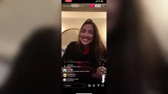 AOC tries hot chip challenge on Instagram live