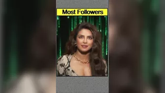 Top 5 most followed Indian on instagram |#shorts