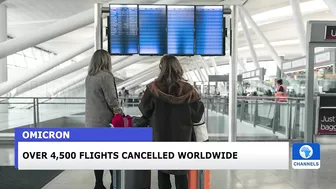 Recap: Over 4,500 Flights Cancelled As Omicron Hits Holiday Travel