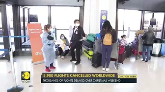 Nearly 6,000 flights cancelled globally, as Omicron hits Christmas weekend travel | English News