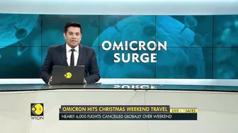 Nearly 6,000 flights cancelled globally, as Omicron hits Christmas weekend travel | English News