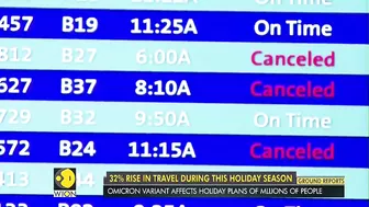 Nearly 6,000 flights cancelled globally, as Omicron hits Christmas weekend travel | English News