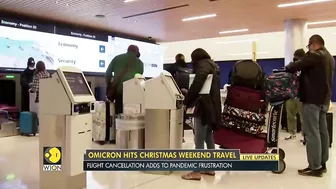 Nearly 6,000 flights cancelled globally, as Omicron hits Christmas weekend travel | English News