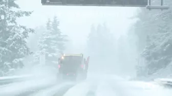 12-25-21 Bellingham, WA - Winter Storm Impacts Holiday Travel - Slideouts - Plows