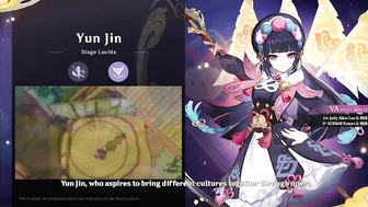 Yun Jin Official Trailer Genshin Impact