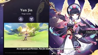 Yun Jin Official Trailer Genshin Impact