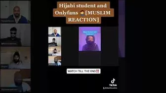 Hijabi Student on OnlyFans Gets Dose of Reality!