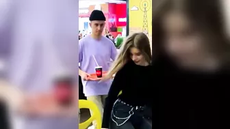 I TOUCHED GIRLS IN A MALL????????best reactions by russian prank boy Qylek #shorts #qylek #tiktok