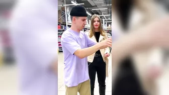 I TOUCHED GIRLS IN A MALL????????best reactions by russian prank boy Qylek #shorts #qylek #tiktok