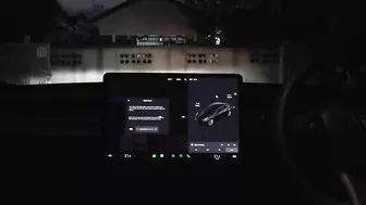 Tesla Model 3 Light Show in Thailand