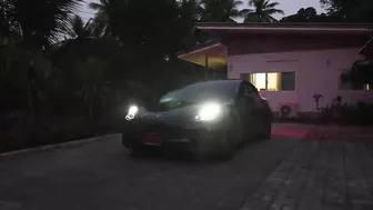 Tesla Model 3 Light Show in Thailand