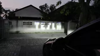 Tesla Model 3 Light Show in Thailand