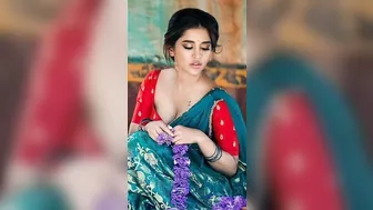 Gorgeous models in sarees and stylish blouses 351