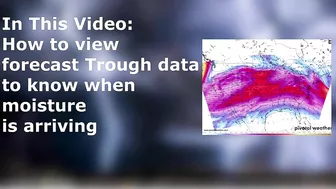 TUTORIAL How to view forecasted troughs with weather models